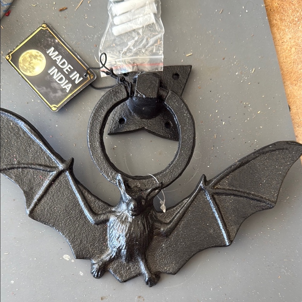 Black Bat Door Knocker